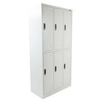 Cacifo multicompartimentos com cabides com base – 3 colunas – Manutan Expert