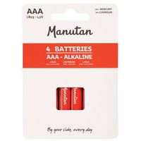 Pilha alcalina AAA/LR03 – conjunto de 4 - Manutan Expert