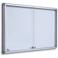 Vitrina de interior com fundo magnético_Jansen Display