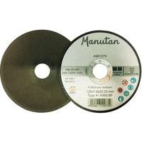Disco de rebarbagem para aço/inox – espessura de 6 mm - Manutan Expert
