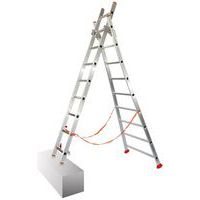 Escada transformável com base alargada ATLANTA – 2 secções – Facal