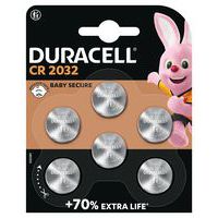 Pilha de botão de lítio 2032 – conjunto de 6 – Duracell
