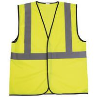 Colete de alta visibilidade amarelo - Manutan Expert