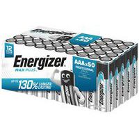 Pilha alcalina Max Plus AAA – 50 unidades – Energizer