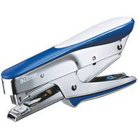 Agrafador 15 folhas, em caixa azul-escuro metálico – Leitz