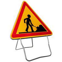 Painel de sinalização temporária AK5 Obras” – Lacroix