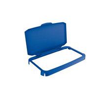 Tampa azul com dobradiça Durabin® 60 L – Durable