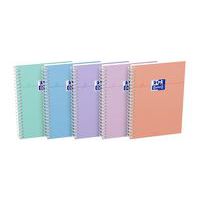 Caderno Smart com argolas de 160 páginas Q5/5 sortido Pastel 105 x 148 – Oxford