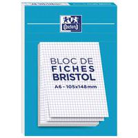 Bloco Bristol Oxford perfurado A5 Q5/5 210 g branco – Oxford