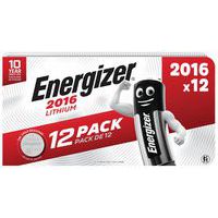 Blister de 12 pilhas tipo botão – lítio – Energizer