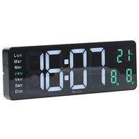 Relógio de parede LED retangular - Manutan Expert