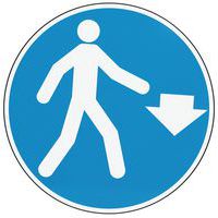 Painel – circulação de peões na parte inferior – Manutan Expert