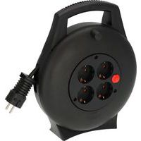 Enrolador de cabo VarioLine VL2X 10 m preto