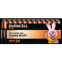 Pilha alcalina AAA Plus Powerboost – 24 unidades – Duracell