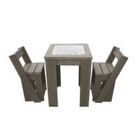 Conjunto de móveis de jardim