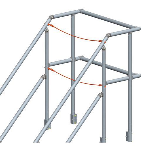Acessório para plataforma com inclinação de 45° e 60° Acessório para plataforma com inclinação de 45° e 60°