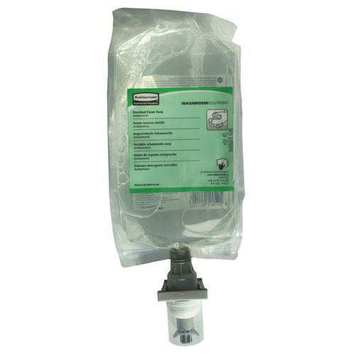 Recarga de sabão em espuma para dispensador - 1100 ml Recarga de sabão em espuma para dispensador - 1100 ml