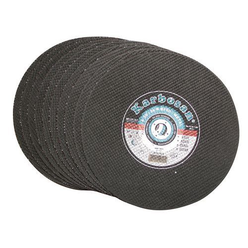 Conjunto de 10 discos de corte abrasivos com Ø 355 mm Conjunto de 10 discos de corte abrasivos com Ø 355 mm