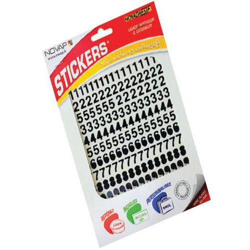 Algarismo autocolante para sinalética personalizada - Altura 30 mm Algarismo autocolante para sinalética personalizada - Altura 30 mm