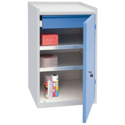 Armário para ferramentas com gaveta – largura de 53,5 cm – Manutan Armário para ferramentas com gaveta – largura de 53,5 cm – Manutan