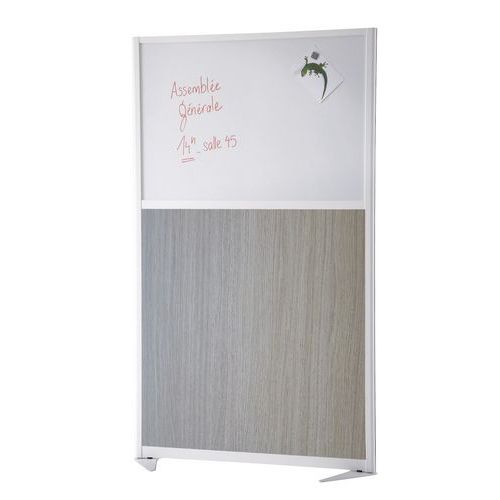 Divisória de separação moderna - Painel semiquadro magnético - Altura 170 cm Divisória de separação moderna - Painel semiquadro magnético - Altura 170 cm