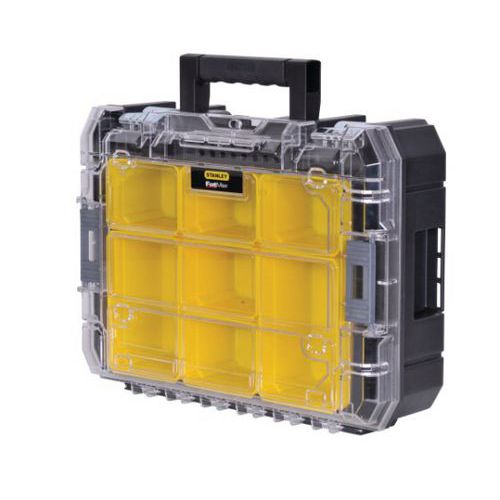 Maleta Pro-Stack organizadora com 7 compartimentos Maleta Pro-Stack organizadora com 7 compartimentos