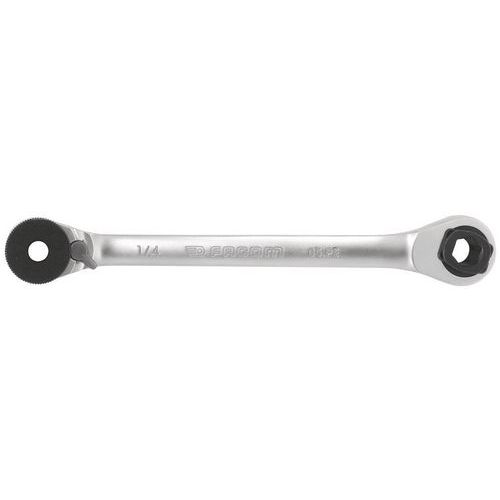 Porta-bits 1/4 - 5/16 compacto com roquete Porta-bits 1/4 - 5/16 compacto com roquete