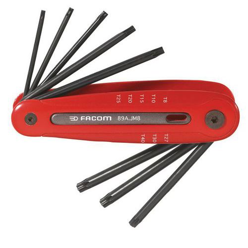 Chaves macho Torx® em armação Chaves macho Torx® em armação