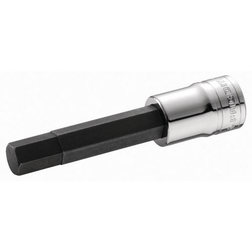 Chave de caixa 1/2 com ponta macho métrica longa/extra-longa Chave de caixa 1/2 com ponta macho métrica longa/extra-longa