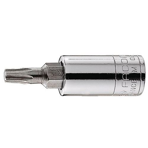 Chaves de caixa 1/4 com ponta macho Torx® Chaves de caixa 1/4 com ponta macho Torx®