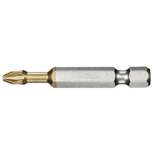 Ponta longa de 1/4 em titânio para parafusos PHILLIPS® EP.63T – Facom Ponta longa de 1/4 em titânio para parafusos PHILLIPS® EP.63T – Facom