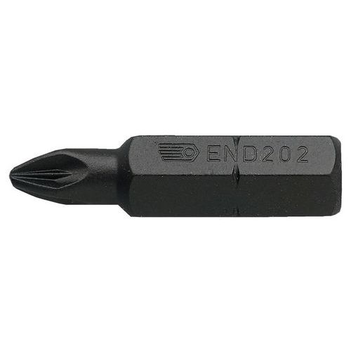 Pontas de impacto para parafusos POZIDRIV® END.2 – Facom Pontas de impacto para parafusos POZIDRIV® END.2 – Facom