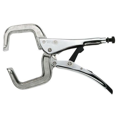 Alicates de pressão soldadura a arco - Modelo pescoço de cisne Alicates de pressão soldadura a arco - Modelo pescoço de cisne