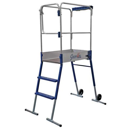 Plataforma individual com rodas Gazelle – Duarib Plataforma individual com rodas Gazelle – Duarib