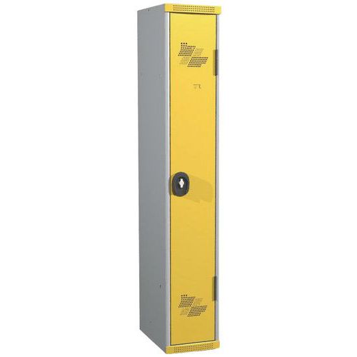 Cacifo com 1 coluna Seamline Optimum® – Coluna de 300 mm de largura – Com base – Acial Cacifo com 1 coluna Seamline Optimum® – Coluna de 300 mm de largura – Com base – Acial