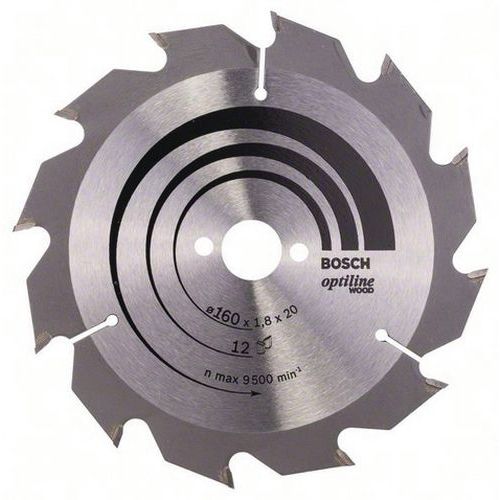 Lâmina de serra circular Wood Optiline 160 Lâmina de serra circular Wood Optiline 160