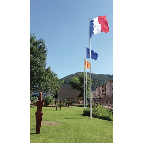 Bandeira e bandeira nacionais europeias, poliéster, França