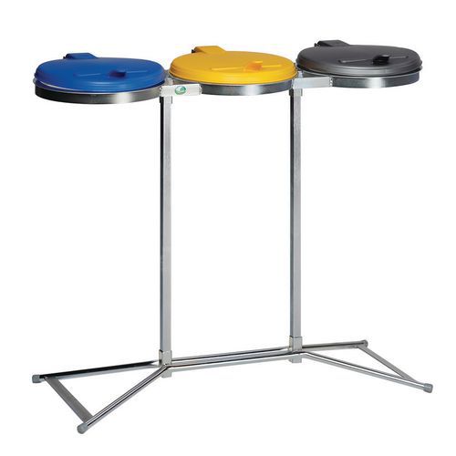 Suporte para 2 ou 3 sacos de lixo – 120 L Suporte para 2 ou 3 sacos de lixo – 120 L
