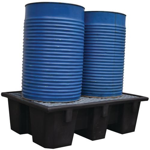 Caixa de retenção em PE reciclado de 240 L – Manutan Expert