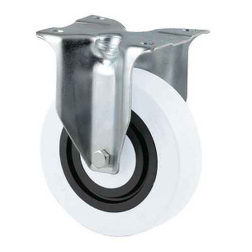 Rodízio sandwich fixo - Com placa - Capacidade de 160 e 200 kg Rodízio sandwich fixo - Com placa - Capacidade de 160 e 200 kg