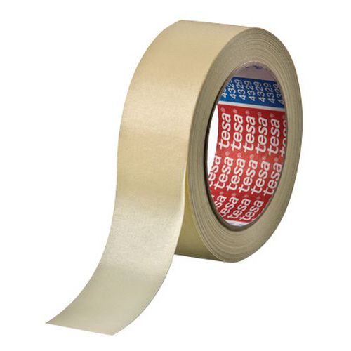 Fita adesiva de máscara em papel de 70°C/1H – 4329 – tesa Fita adesiva de máscara em papel de 70°C/1H – 4329 – tesa