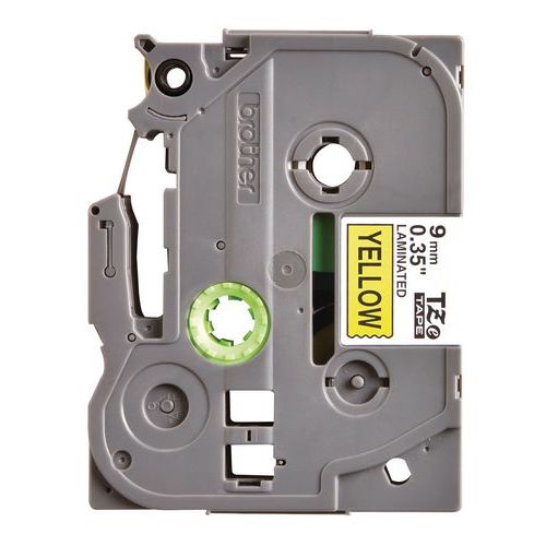 Cassetes de fita para máquina de etiquetar Brother - Largura 9 mm