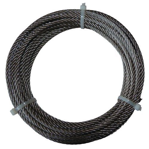 Cabo em aço galvanizado com desenrolador - 12 m Cabo em aço galvanizado com desenrolador - 12 m