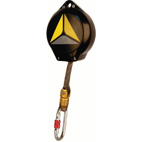 Medloc 6 m com cárter abs, correia de poliéster 25 mm, tornel de indicador de queda + 1 am002 Medloc 6 m com cárter abs, correia de poliéster 25 mm, tornel de indicador de queda + 1 am002