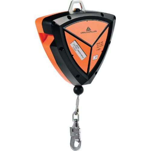 Protetor 15 m abs cabo zincado ø 4 mm + 1 conector am016 com tornel e indicador de queda Protetor 15 m abs cabo zincado ø 4 mm + 1 conector am016 com tornel e indicador de queda