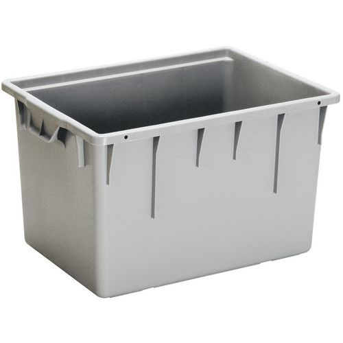 Caixa de transporte empilhável – 842 a 850 mm de comprimento – 180 L – Utz Caixa de transporte empilhável – 842 a 850 mm de comprimento – 180 L – Utz