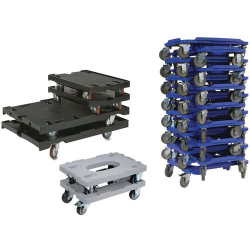 Plataforma de transporte para caixas Plataforma de transporte para caixas