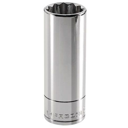 Chave de caixa métrica 1/2 de comprimento - 12 faces - Capacidade de 22 mm Chave de caixa métrica 1/2 de comprimento - 12 faces - Capacidade de 22 mm