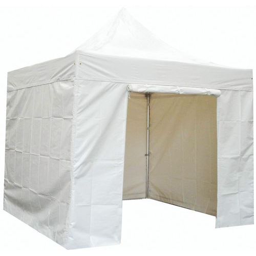 Tenda em alumínio com teto e paredes Tenda em alumínio com teto e paredes