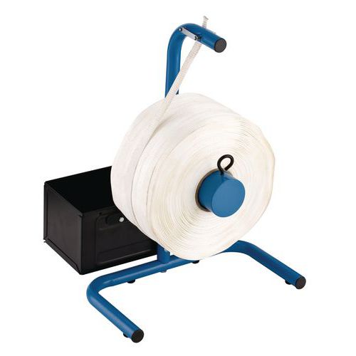Porta-rolos portátil CPTX - Fita de plástico e tecido Porta-rolos portátil CPTX - Fita de plástico e tecido